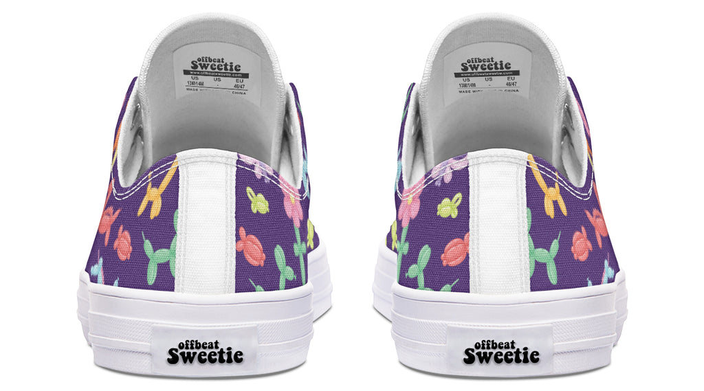 Balloon Animals Low Tops - Offbeat Sweetie