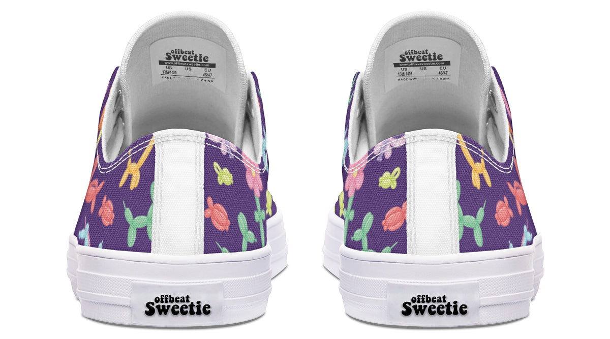Balloon Animals Low Tops - Offbeat Sweetie