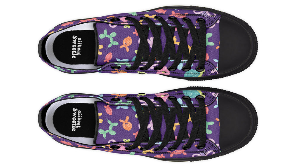 Balloon Animals Low Tops - Offbeat Sweetie