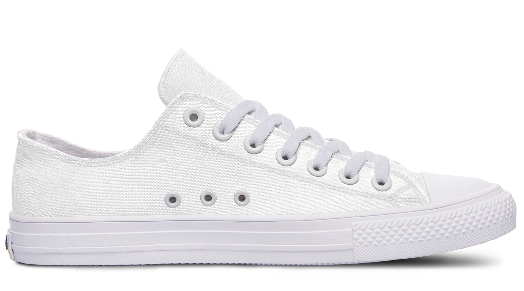 Black and White Mismatch Low Tops