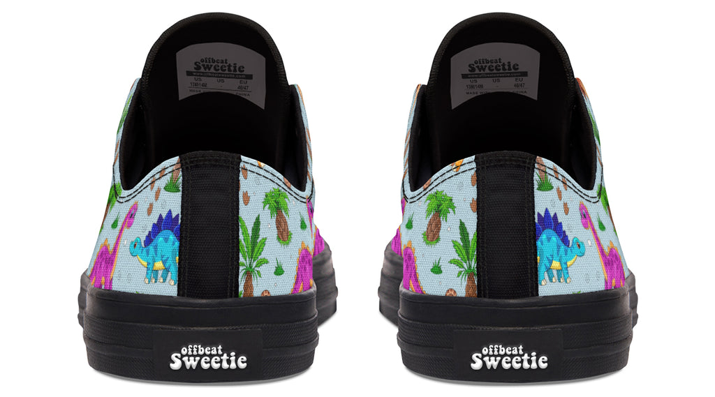Blue Baby Dinos Low Tops - Offbeat Sweetie