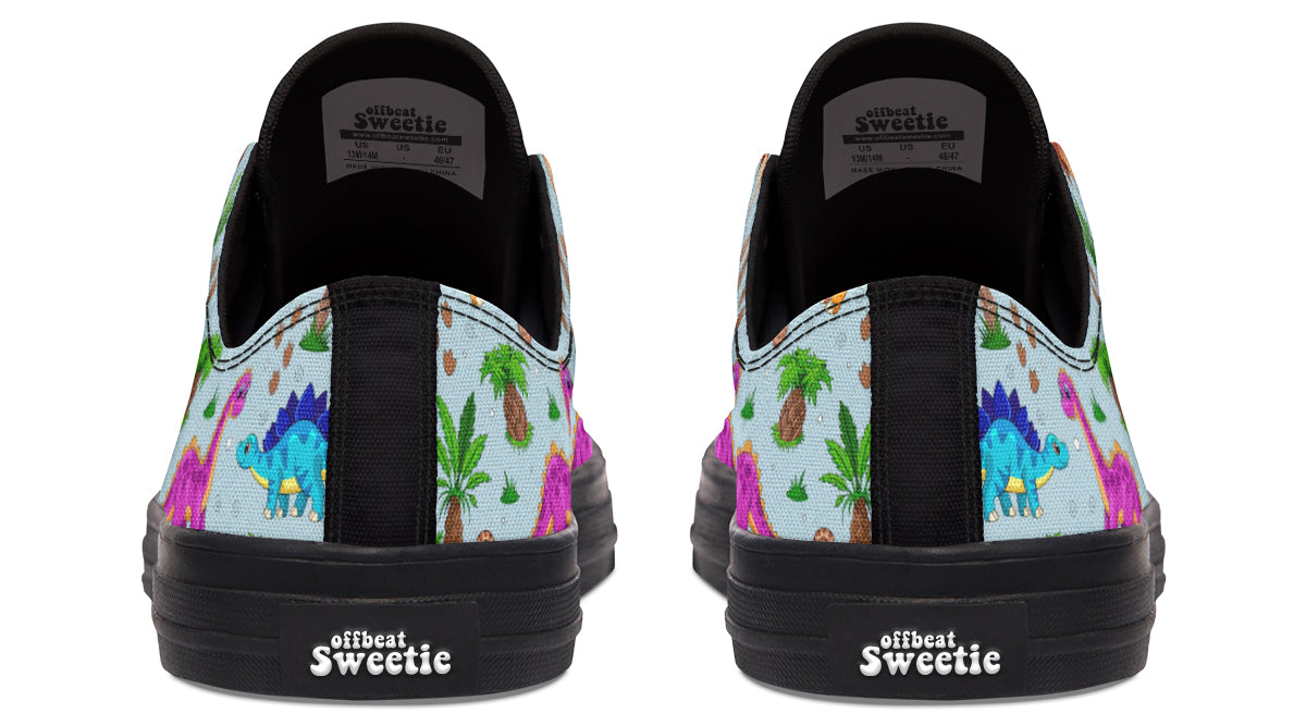 Blue Baby Dinos Low Tops - Offbeat Sweetie