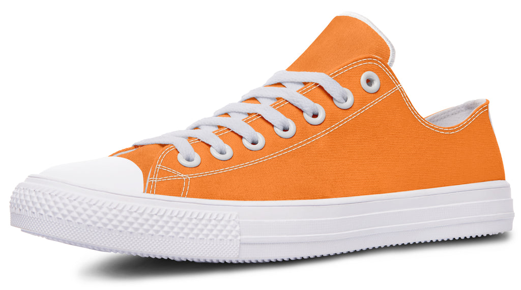 Blue and Orange Mismatch Low Tops