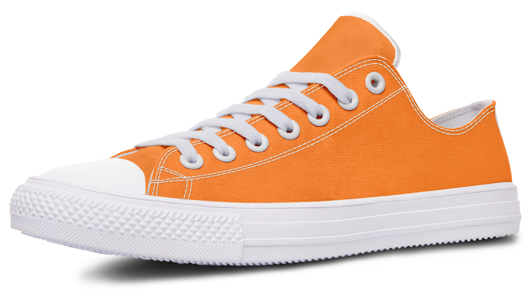 Blue and Orange Mismatch Low Tops