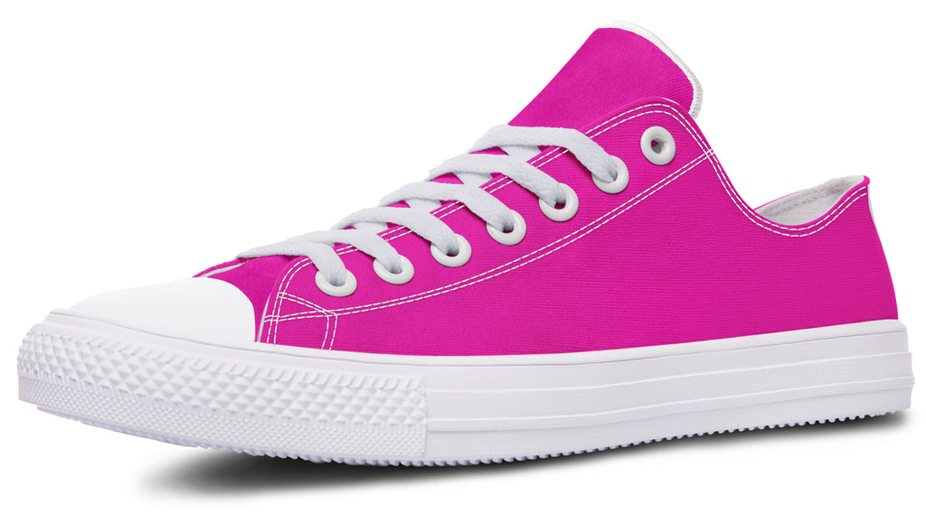 Blue and Pink Mismatched Low Tops (Wide)