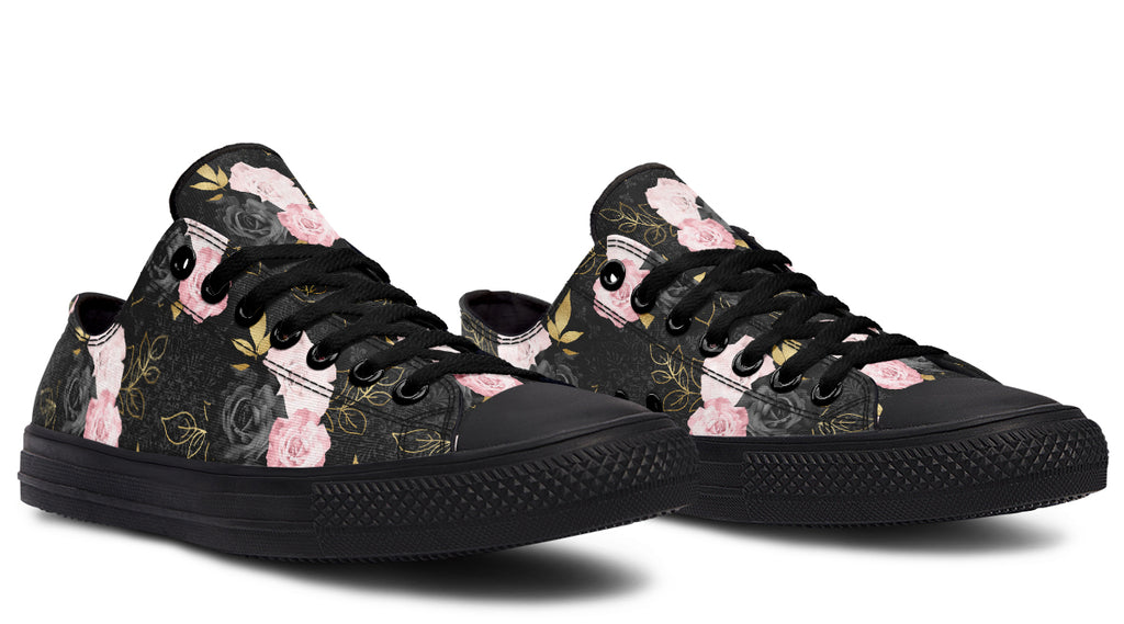 Blush Roses Low Tops (Wide)