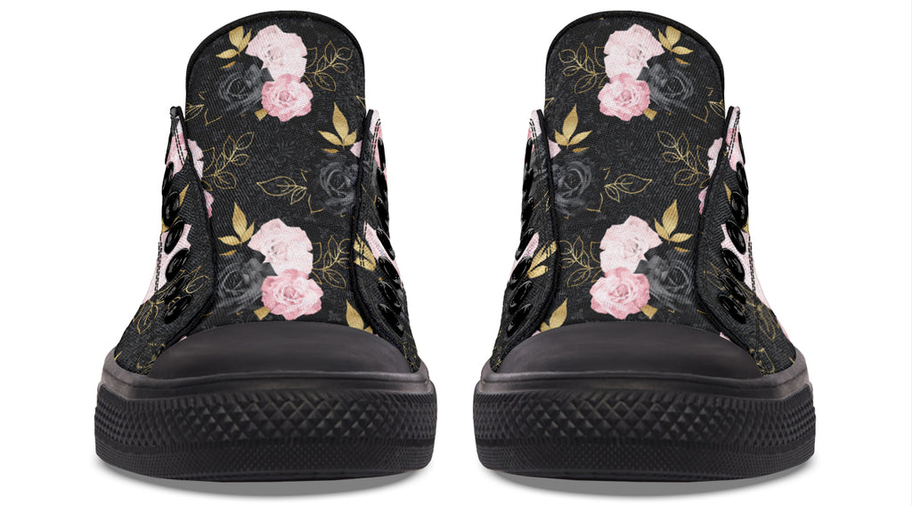 Blush Roses Low Tops (Wide)