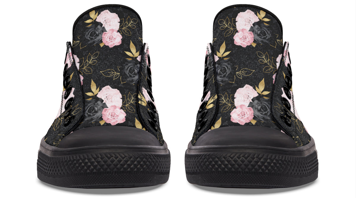 Blush Roses Low Tops (Wide)