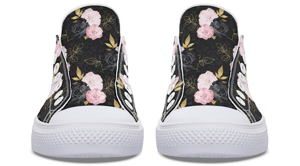 Blush Roses Low Tops (Wide)