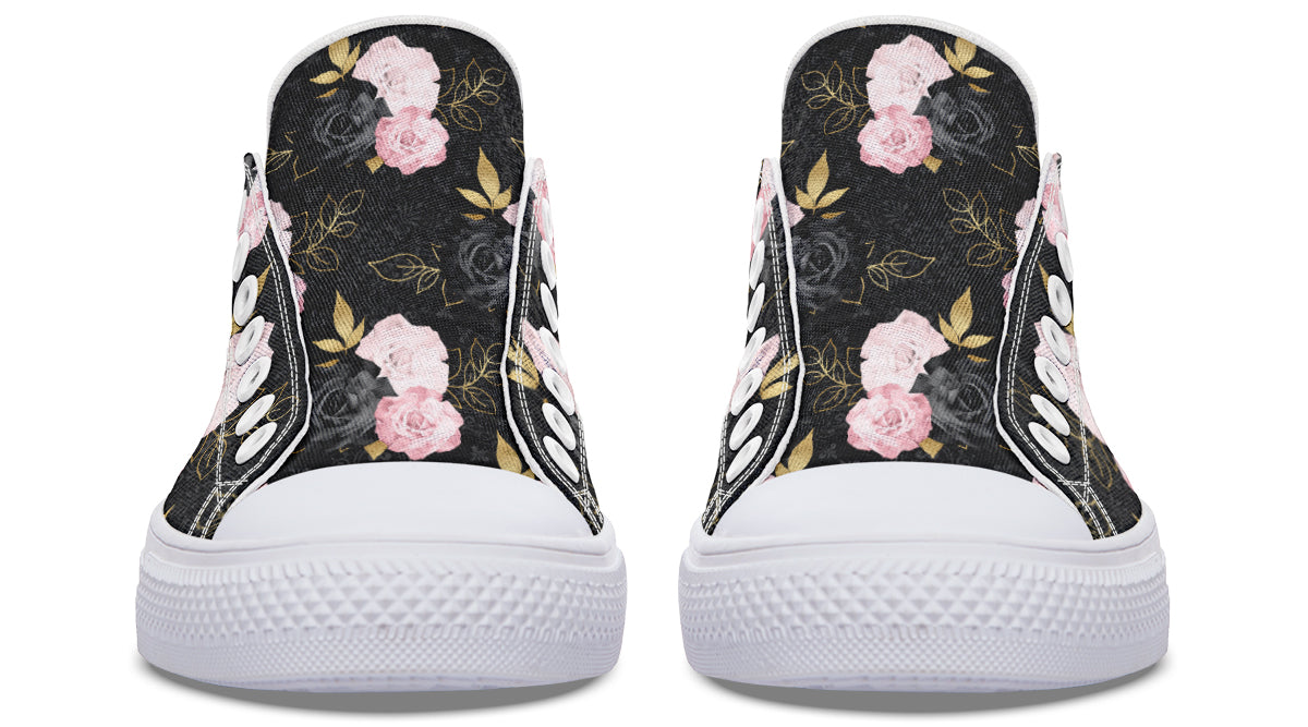Blush Roses Low Tops (Wide)
