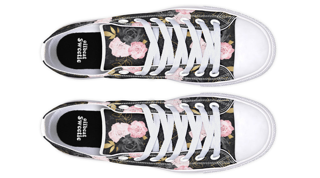 Blush Roses Low Tops (Wide)
