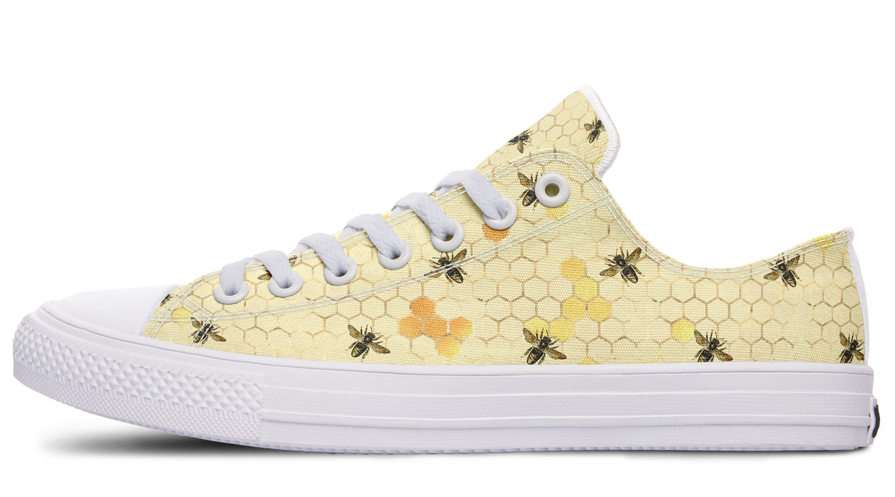 Busy Bees Low Tops (Wide)