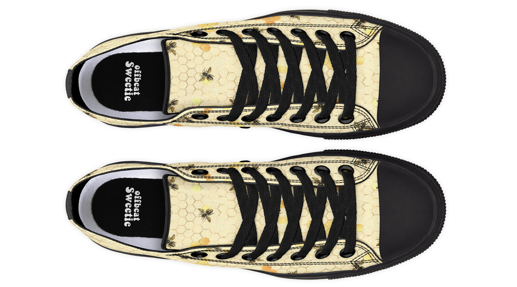 Busy Bees Low Tops (Wide)