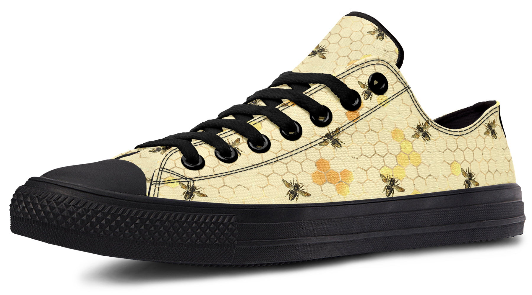 Busy Bees Low Tops - Offbeat Sweetie