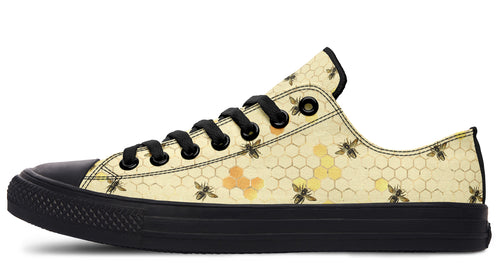 Busy Bees Low Tops - Offbeat Sweetie