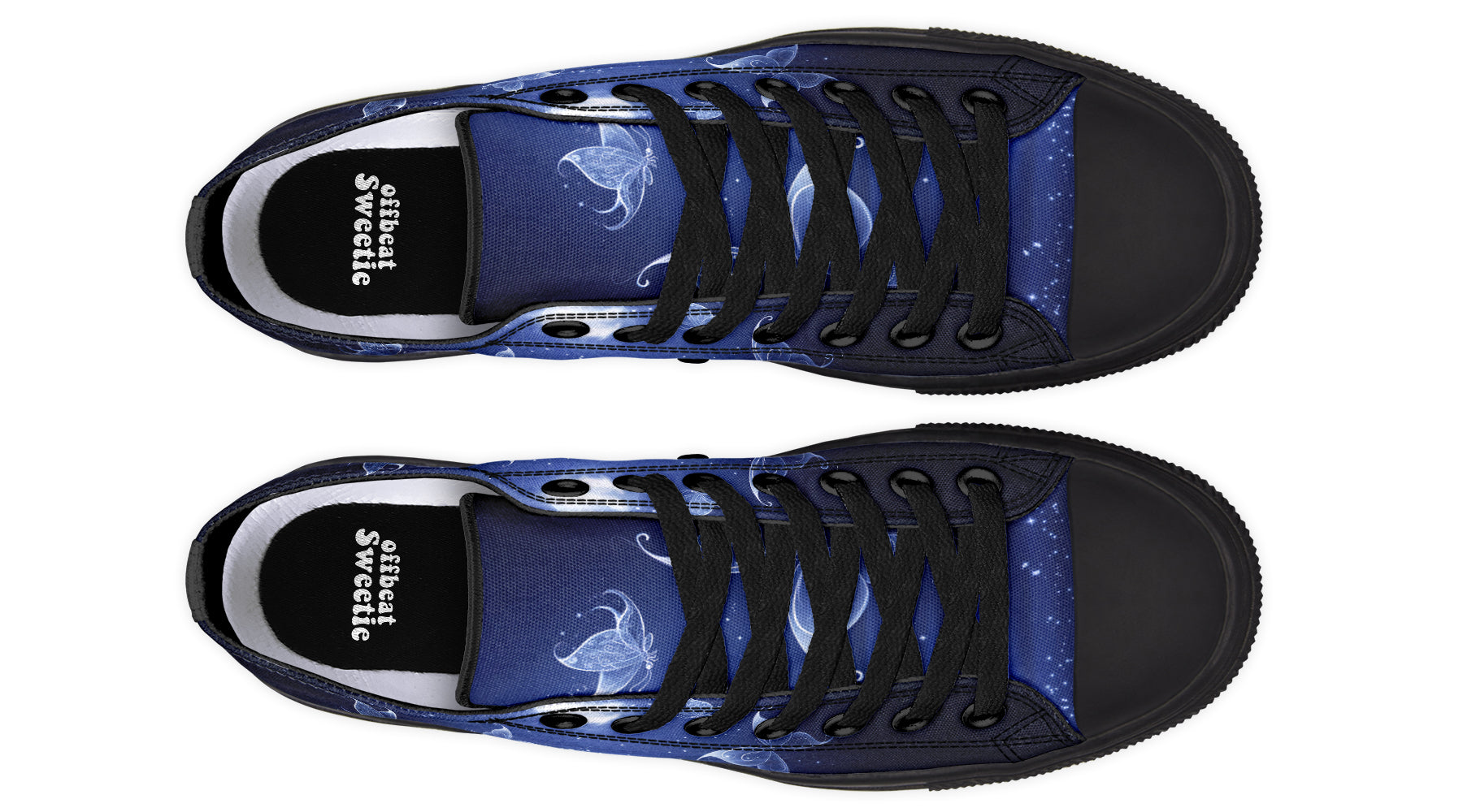 Butterfly Magic Low Tops (Wide)