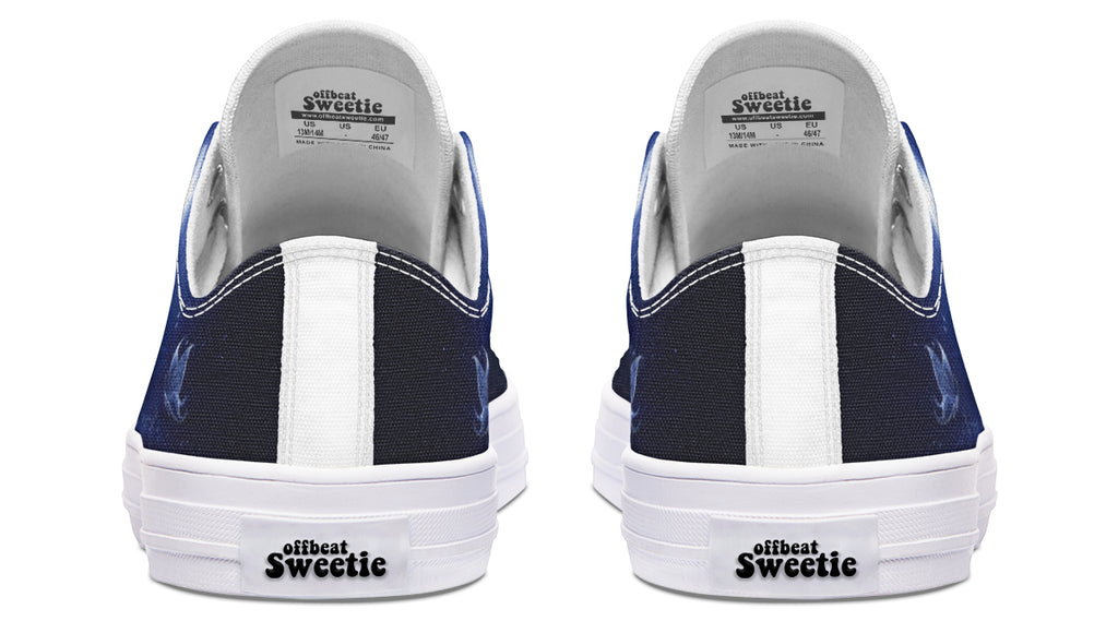 Butterfly Magic Low Tops - Offbeat Sweetie