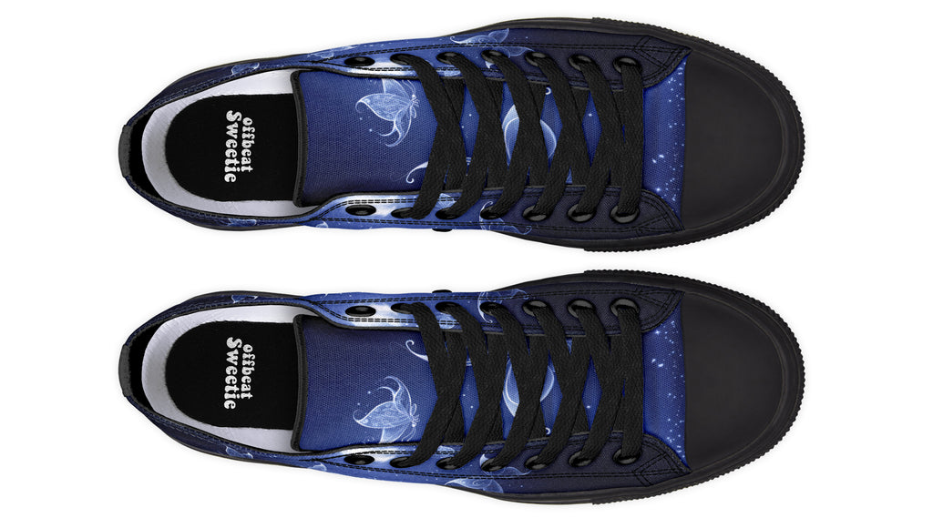 Butterfly Magic Low Tops - Offbeat Sweetie