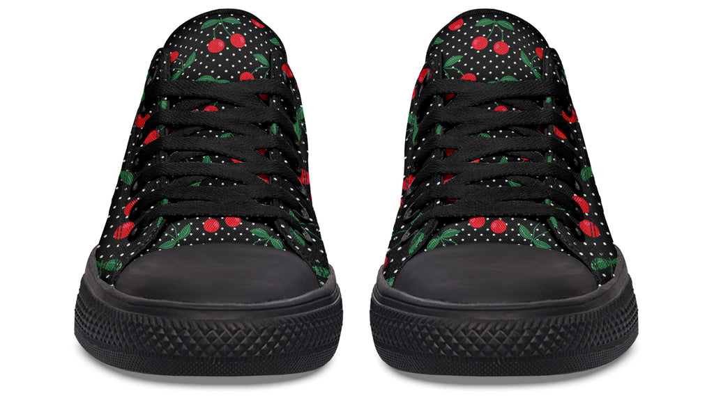 Cherries Low Tops (Wide)