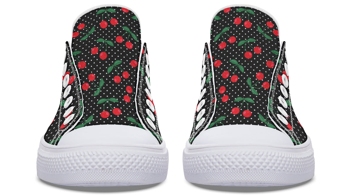 Cherries Low Tops (Wide)