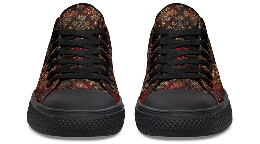 Christmas Wrapping Paper Low Tops (Wide)