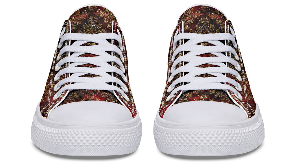 Christmas Wrapping Paper Low Tops (Wide)