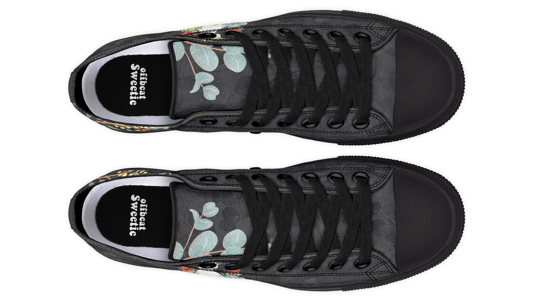 Cockatoo Low Tops - Offbeat Sweetie