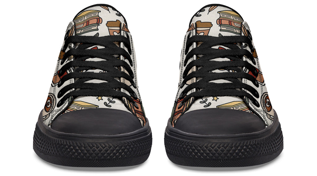 Coffee And Books Low Tops