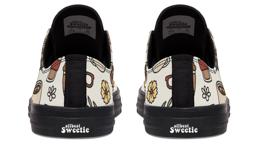 Coffee And Books Low Tops