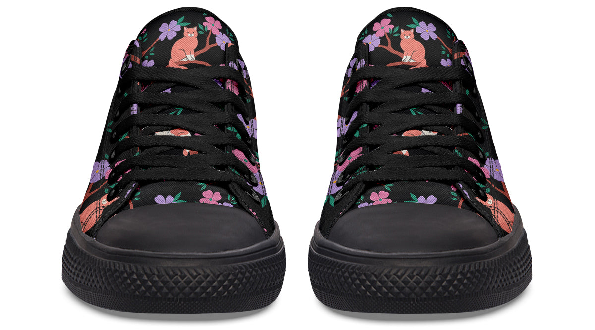 Comfy Cats Low Tops (Wide)