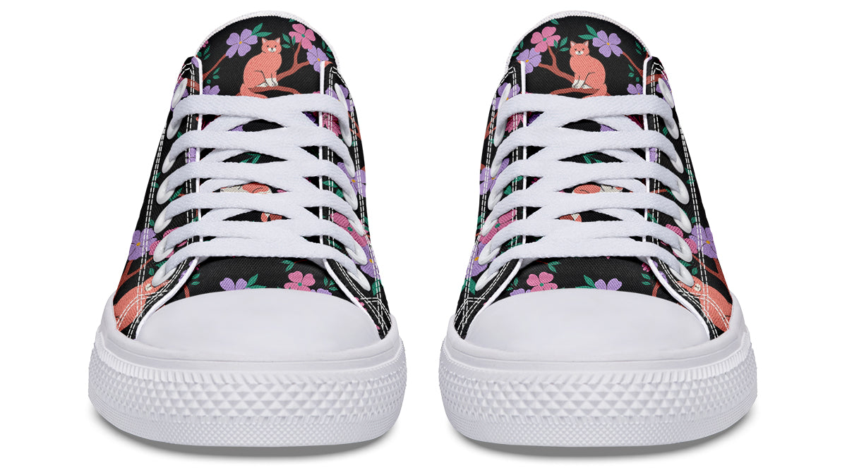 Comfy Cats Low Tops (Wide)