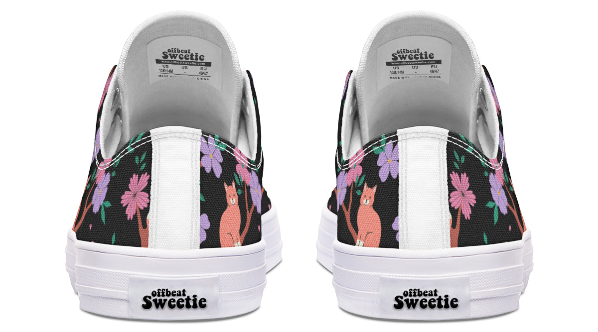 Comfy Cats Low Tops (Wide)