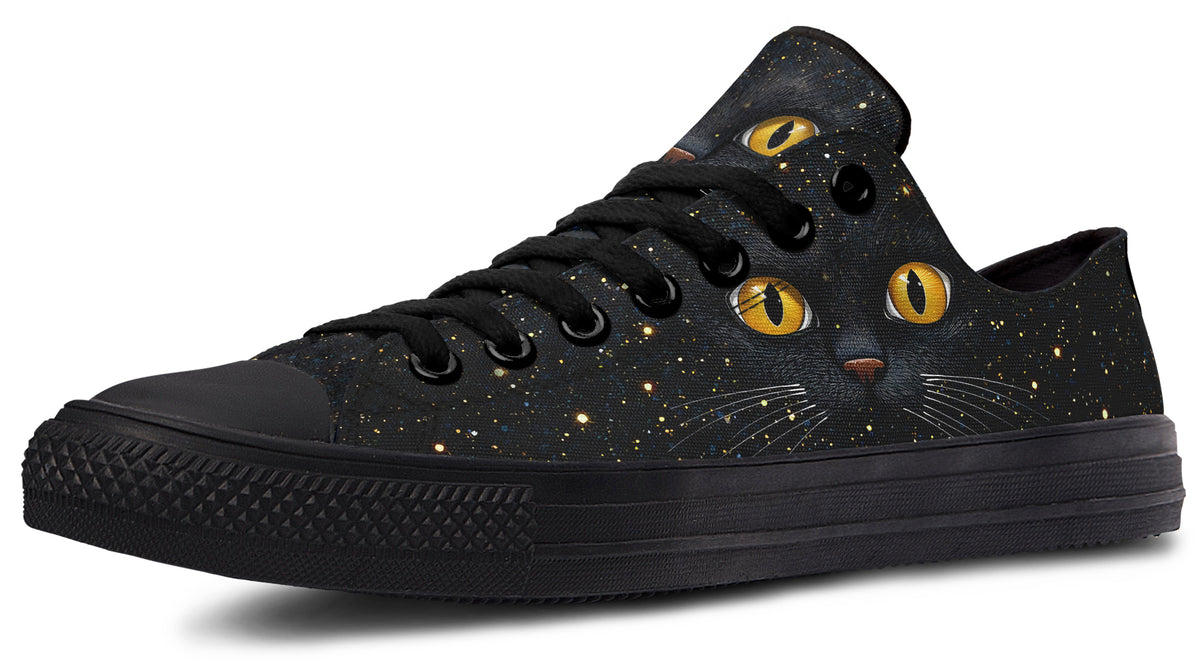Cosmic Cat Eyes Low Tops