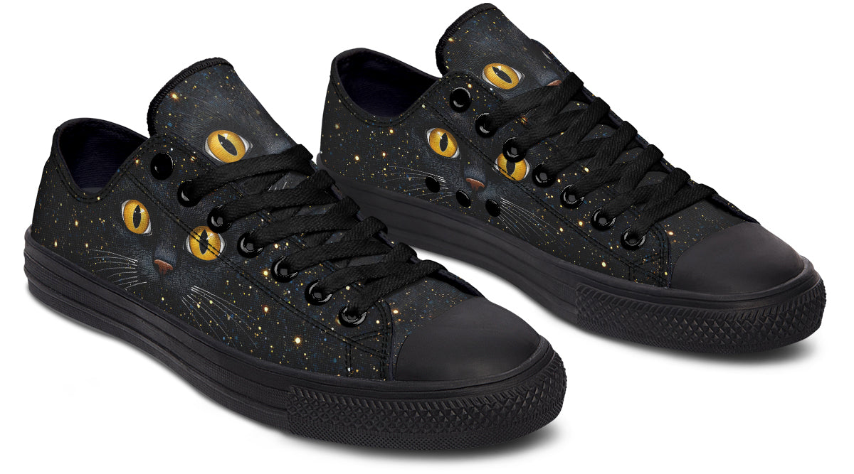Cosmic Cat Eyes Low Tops