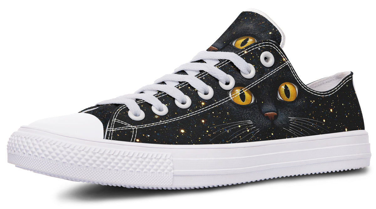 Cosmic Cat Eyes Low Tops