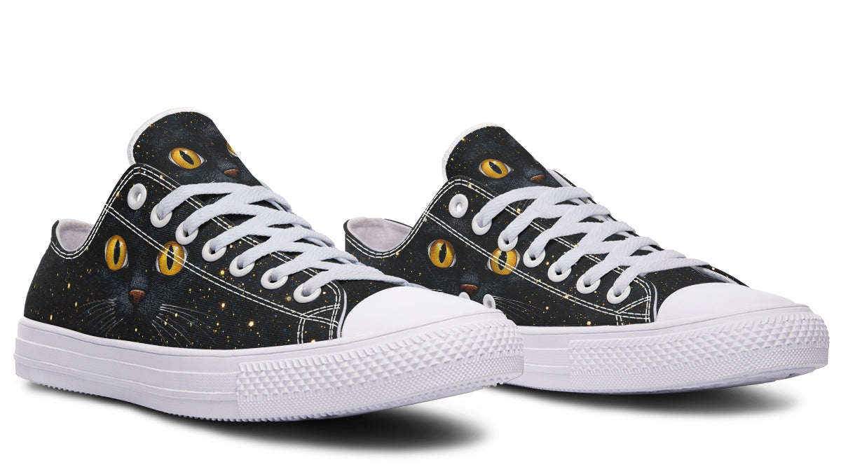 Cosmic Cat Eyes Low Tops