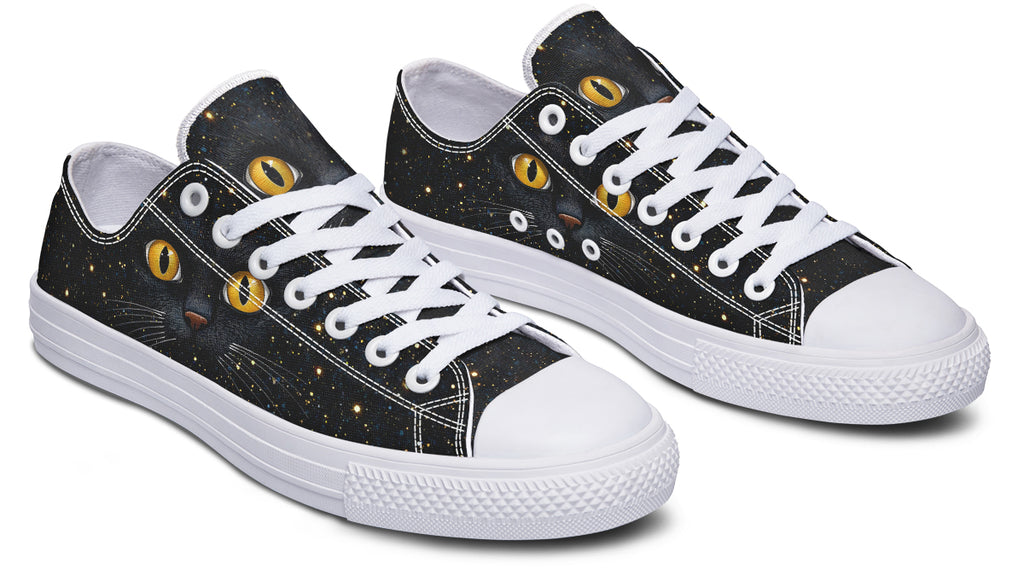 Cosmic Cat Eyes Low Tops