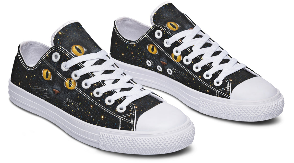 Cosmic Cat Eyes Low Tops