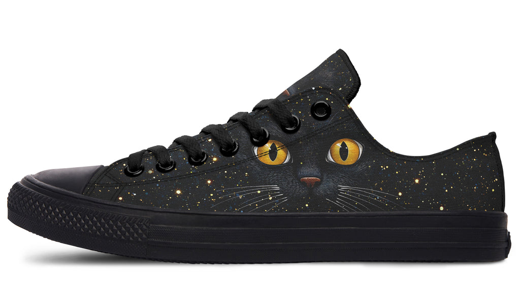 Cosmic Cat Eyes Low Tops