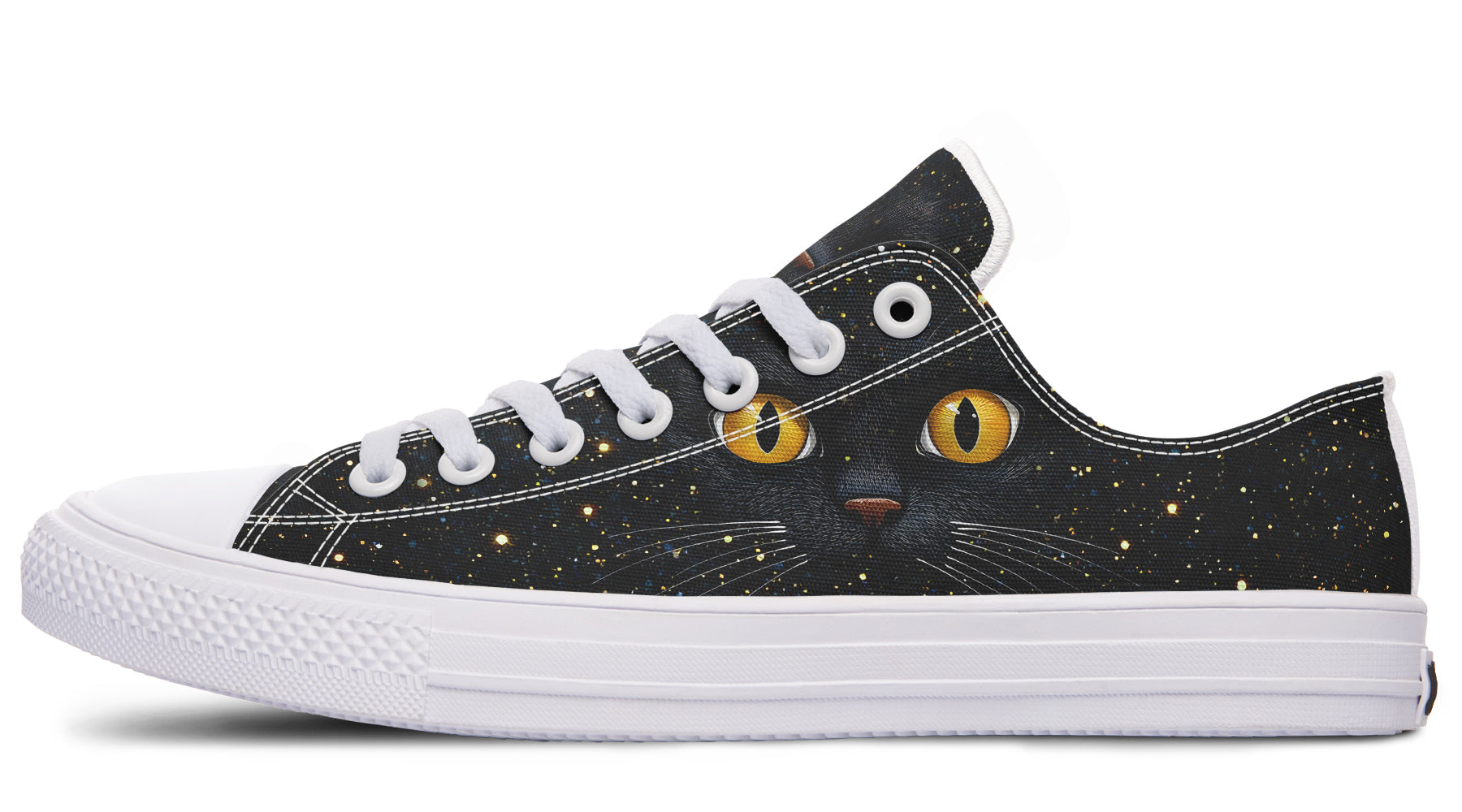 Cosmic Cat Eyes Low Tops