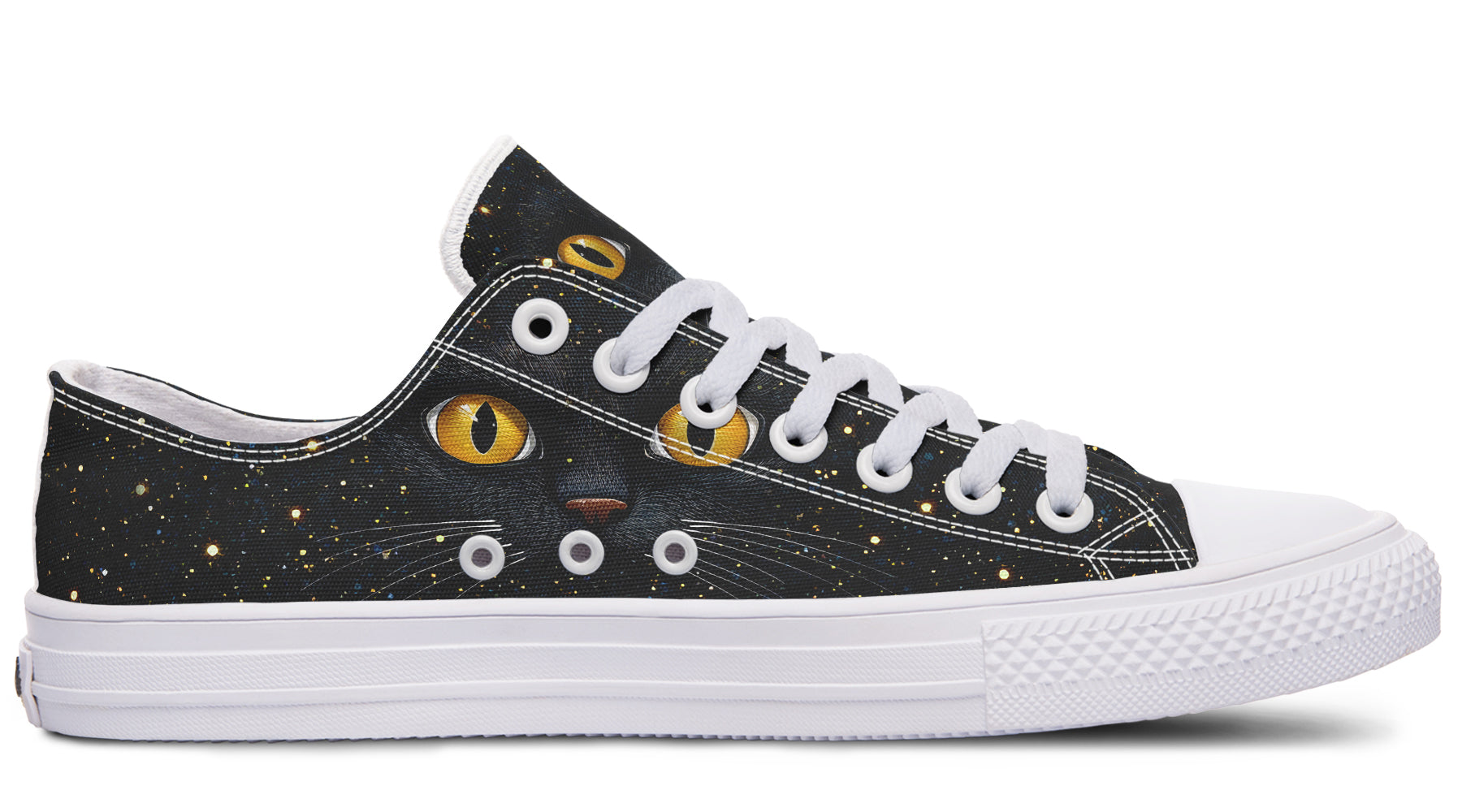 Cosmic Cat Eyes Low Tops