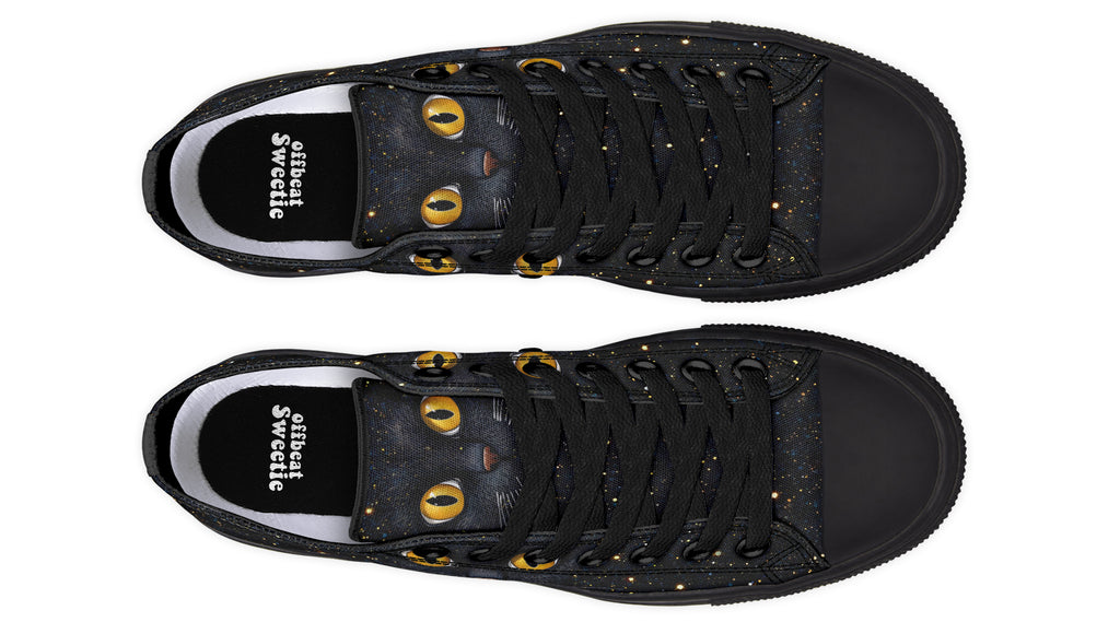 Cosmic Cat Eyes Low Tops