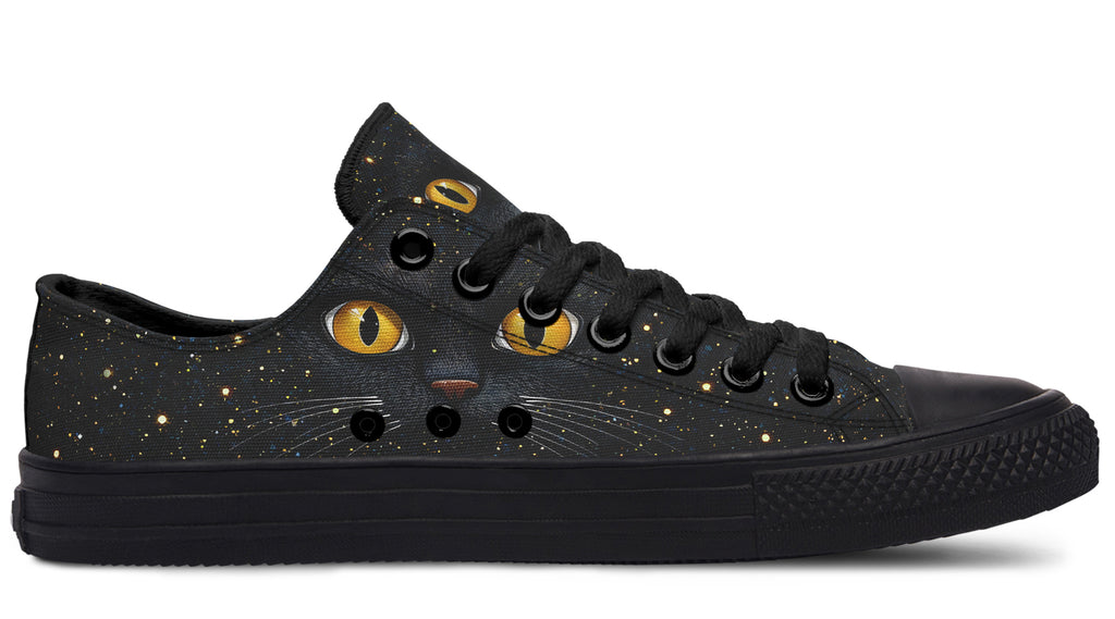 Cosmic Cat Eyes Low Tops (Wide)