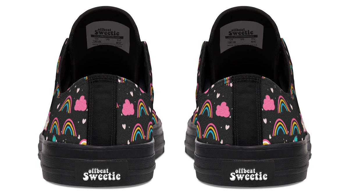 Cutesy Unicorns Low Tops (Wide)