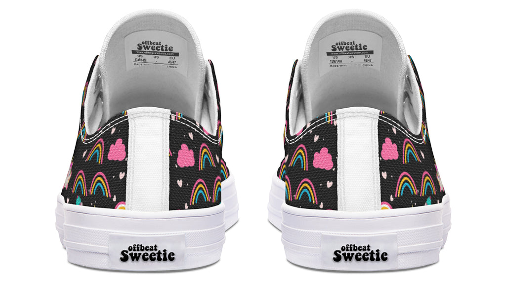 Cutesy Unicorns Low Tops (Wide)
