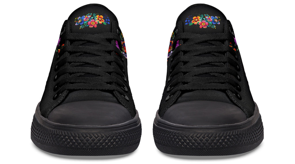 Day of the Dead Low Tops (Wide)