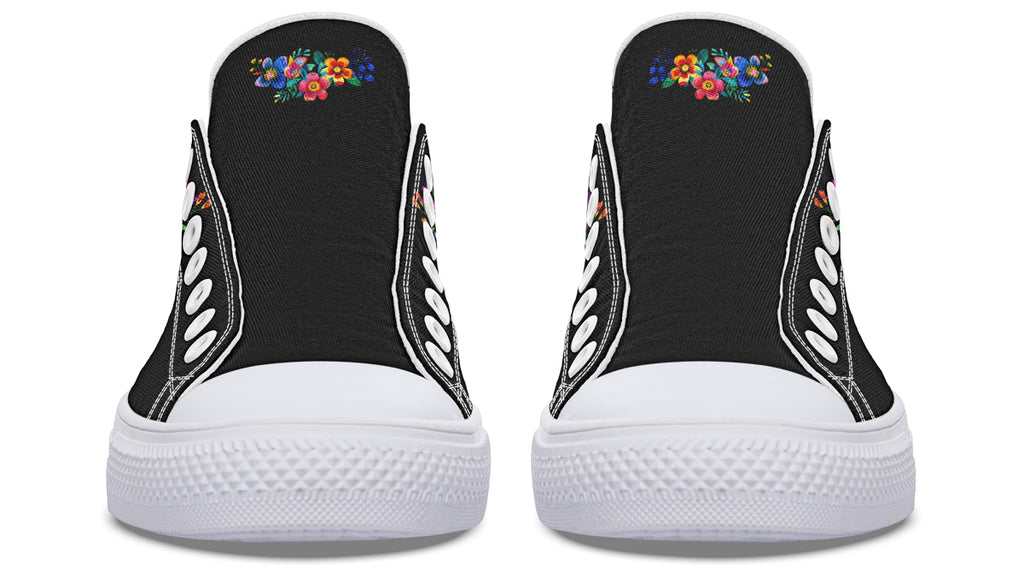 Day of the Dead Low Tops (Wide)