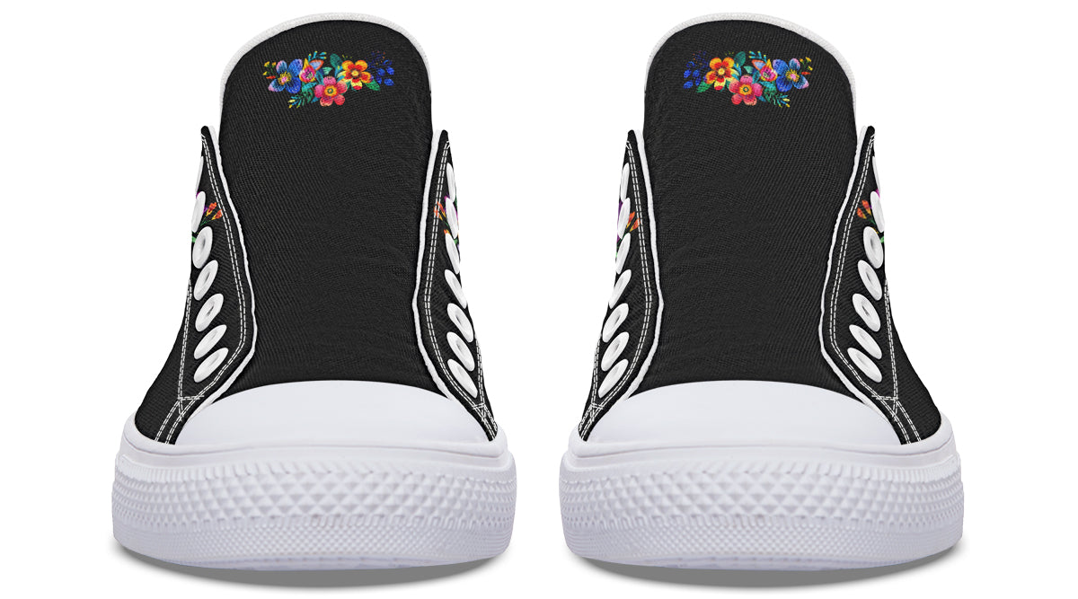Day of the Dead Low Tops (Wide)