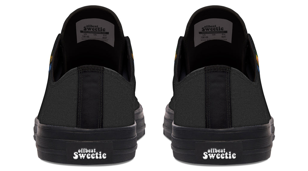 Day of the Dead Low Tops (Wide)