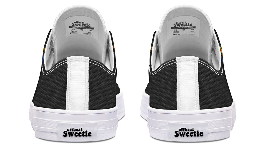 Day of the Dead Low Tops (Wide)